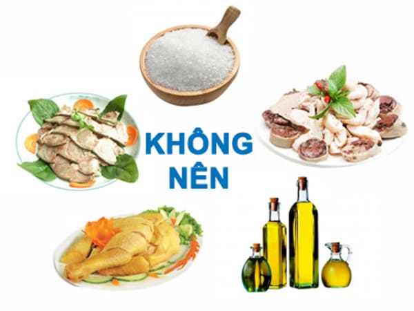 Huyết áp cao nên kiêng gì