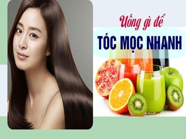 Uống gì để tóc mọc nhanh vừa dày đẹp vừa khỏe mạnh.