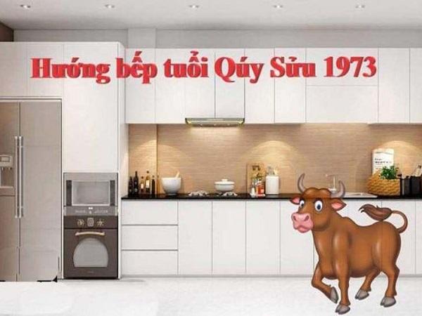 Tuổi Sửu mệnh Mộc (Quý Sửu 1973) đặt bếp hướng nào
